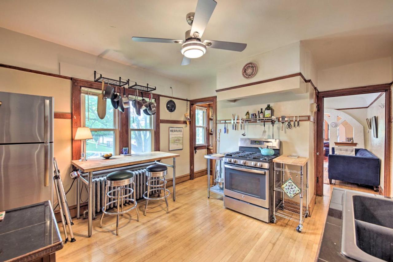 Chic Milwaukee Apartment In Hip Neighborhood! Eksteriør bilde